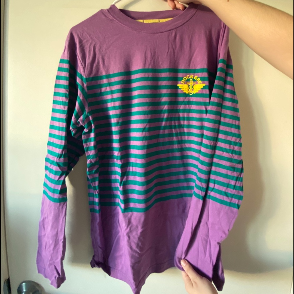 UO Dockers Men’s Long Sleeve Striped Tee